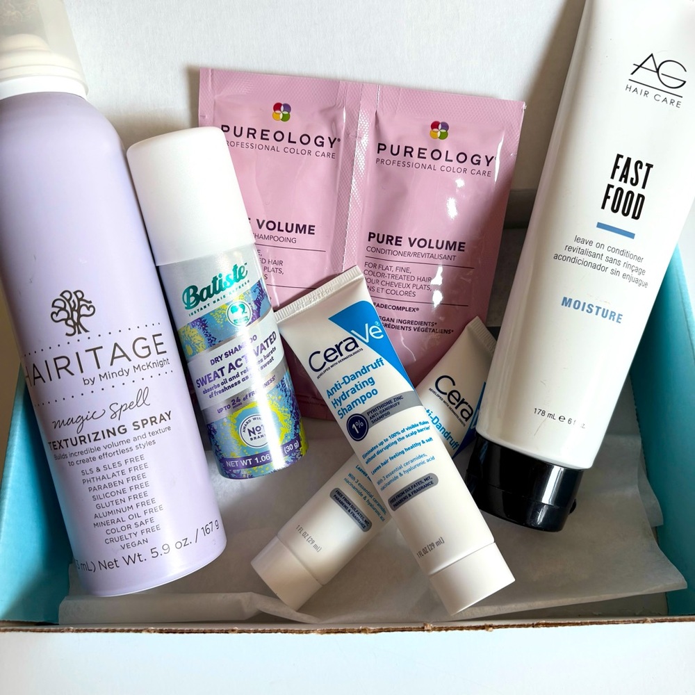 Hairitage Texturizing Spray and Hair Care Bundle
